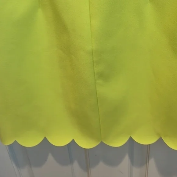 J.Crew yellow greenish dress - Picture 4 of 10